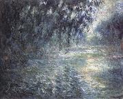 Claude Monet morning on the Seine oil painting